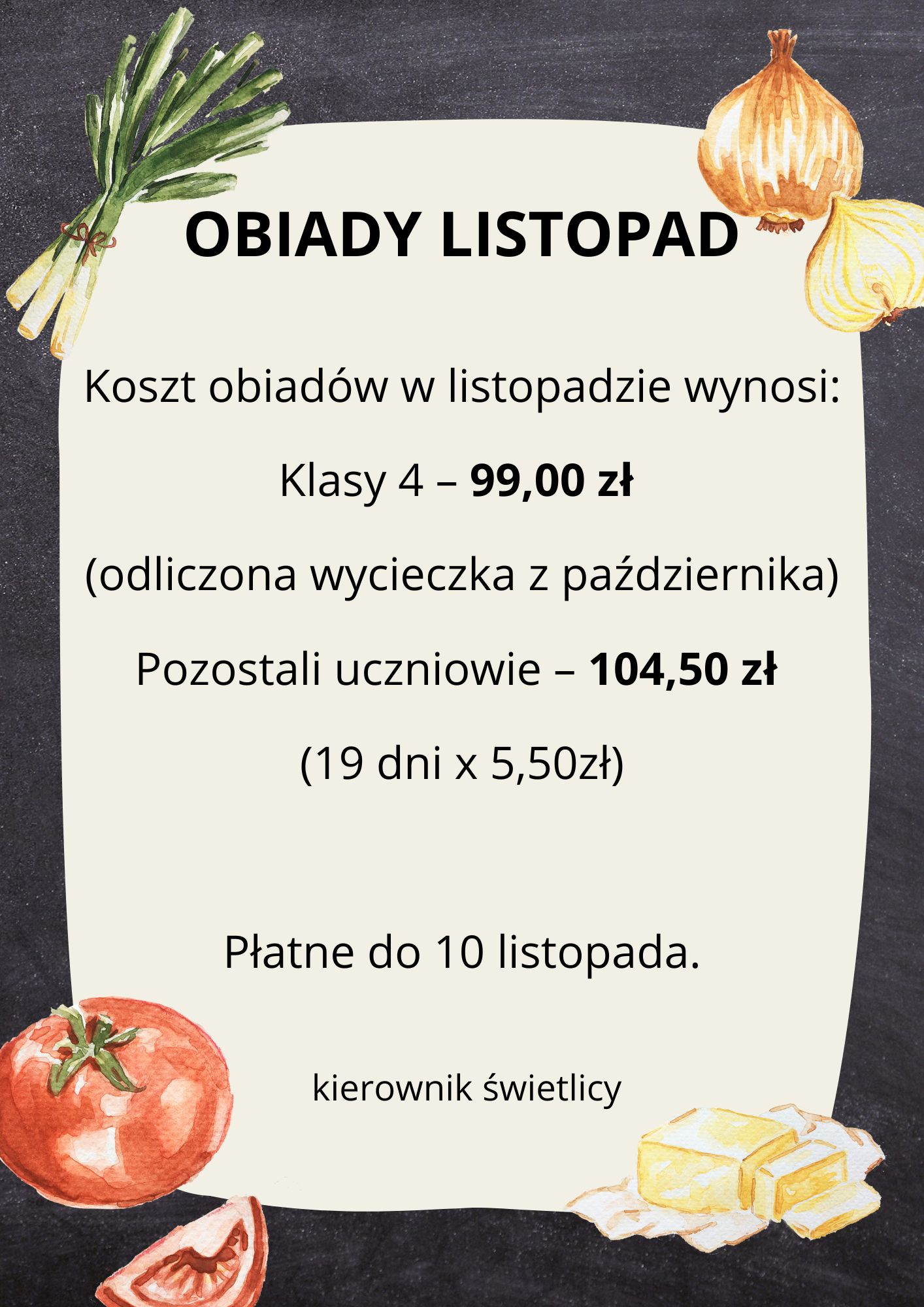 obiady listopad